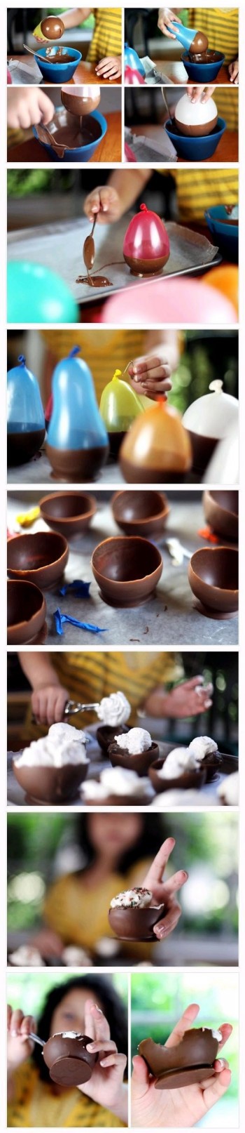 Chocolate Icecream Cups