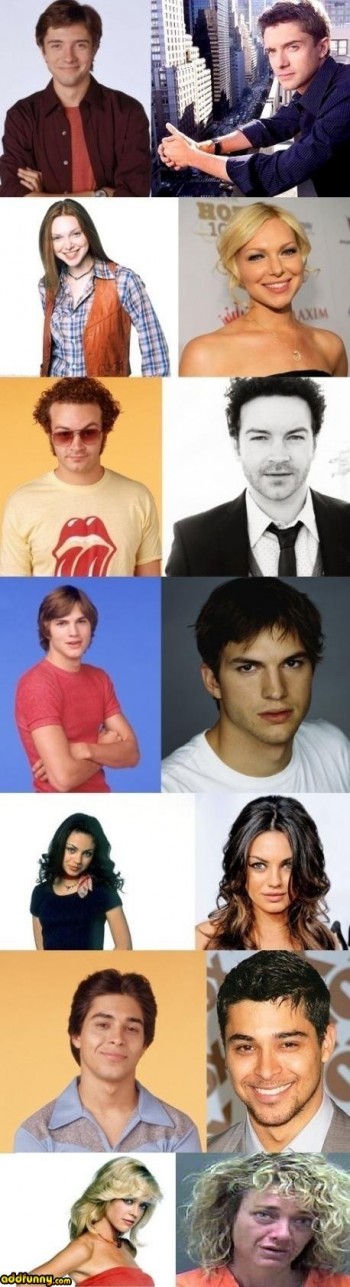 That 70s Show then and now