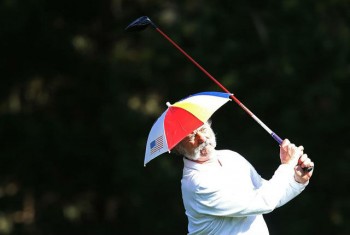 Bill Murray Golfing