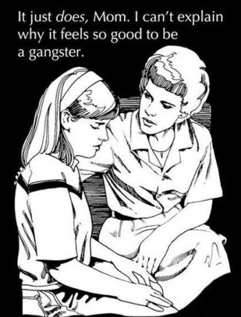 It just does