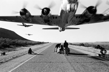 B-17 Bomber Flyby