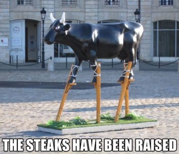 The Steaks Have Been Raised