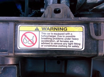 Turbocharger Warning