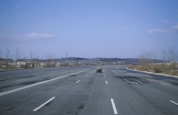 Empty Highways in North Korea