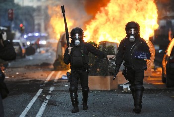 Barcelona Riot Police