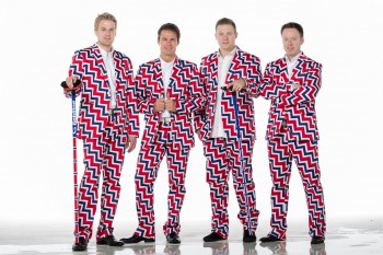2014 Norwegian Olympic Curling Team Uniforms