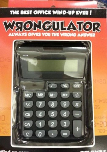 Prank Calculator