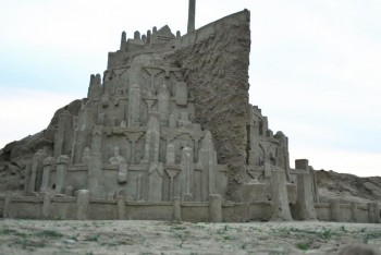Minas Tirith Sand-Castle