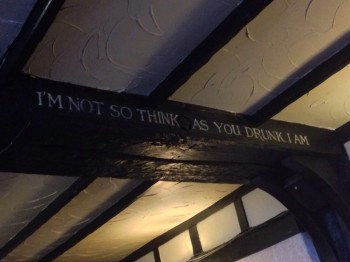 How to confuse a drunk