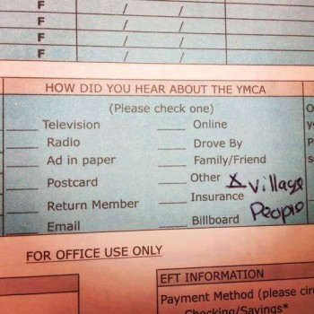 How Did You Hear About The YMCA