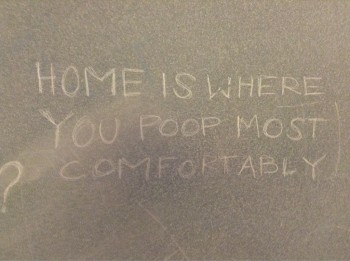 Wise Words From A Bathroom Stall