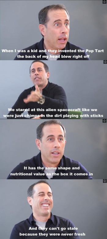 Jerry Seinfeld On Pop Tarts