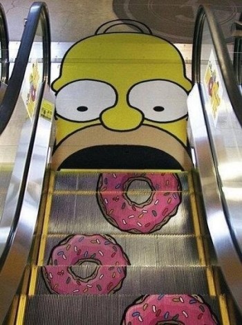 Simpsons Escalator Design