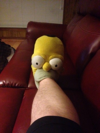 Simpsons Slippers