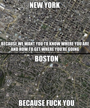 New York Roads vs Boston Roads