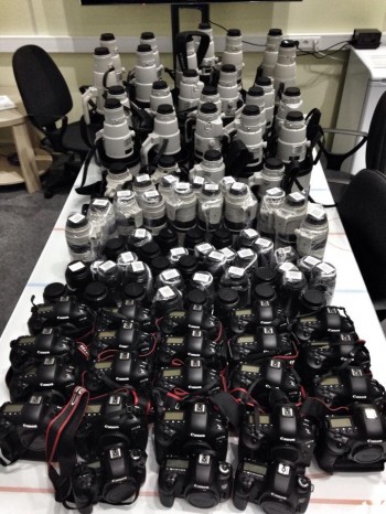 Olympic Camera Gear