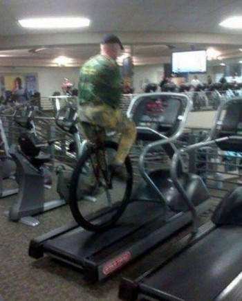 Unicycle + Treadmill