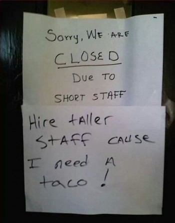 I need a taco!