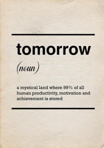 tomorrow