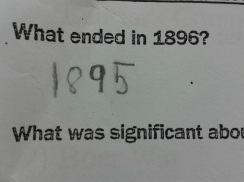 Hmmm... half a point