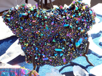 Rainbow Titanium Quartz Crystal