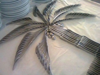 Cutlery Palm Tree