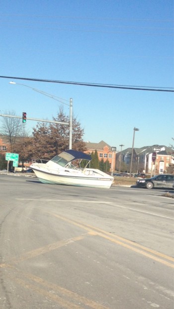 Yet another boat running a red light