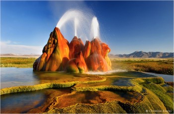 Geyser in Nevada