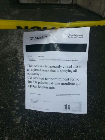 Canadian University Warning
