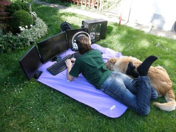 Mom said i should go play outside
