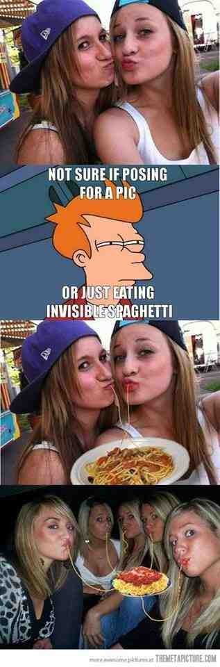 They Love Their Spaghetti