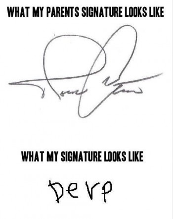 Signatures