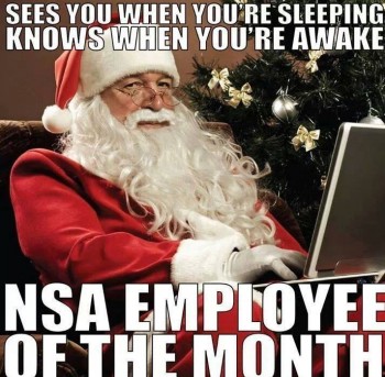 Santa - NSA Employee of the Month