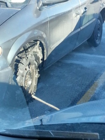 I Think Your Might Have A Flat...