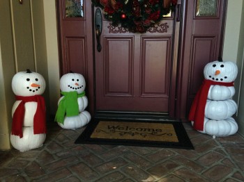 Re-purposed Thanksgiving Decorations