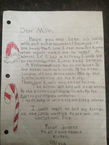 She Really Wants A Kitten