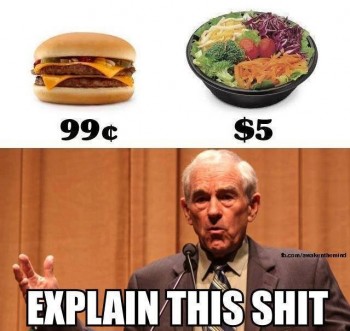 Burgers vs Salad