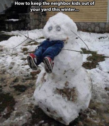 Frosty Isn't Very Nice
