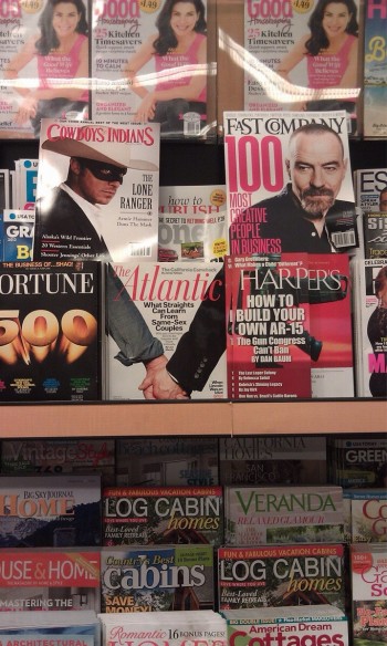 Having Fun With The Magazines
