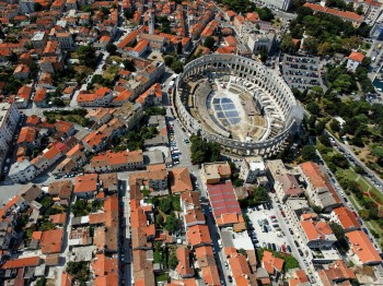 Beautiful Roman Arena in Croatia