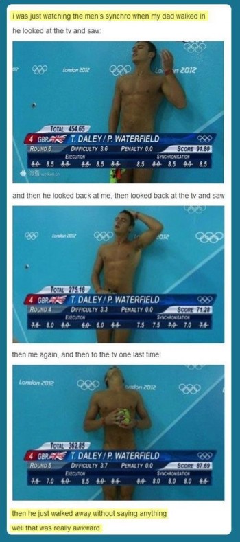 Well, that was awkward