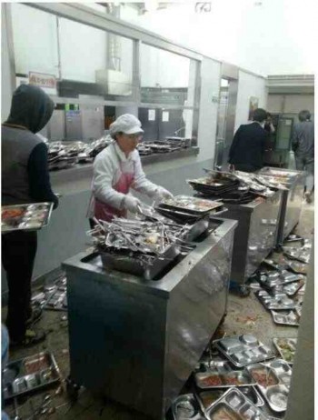 Korean School Cafeteria