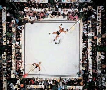 Aerial View of Muhammad Ali Defeating Williams