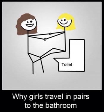 Ladies, they've discovered our secret