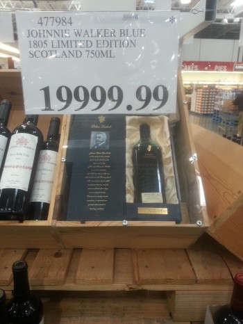 I Always Buy My $20,000 Bottles of Whiskey At Costco