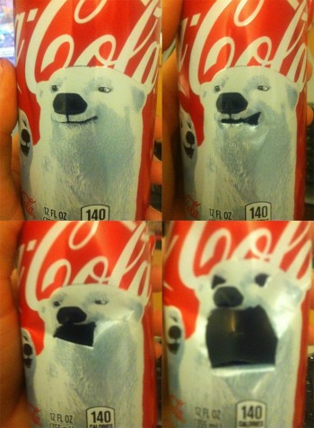 Coca-Cola Bear Angry