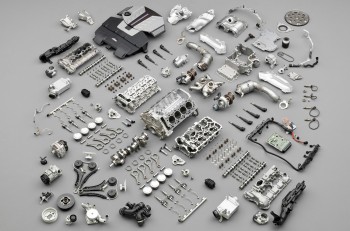 Disassembled BMW Engine