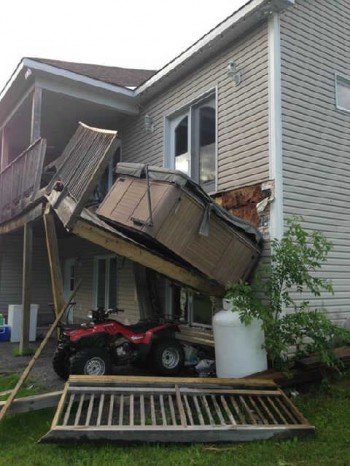 Hot Tub Fail