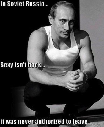 In Soviet Russia...