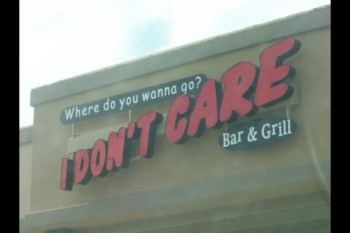 I Don't Care